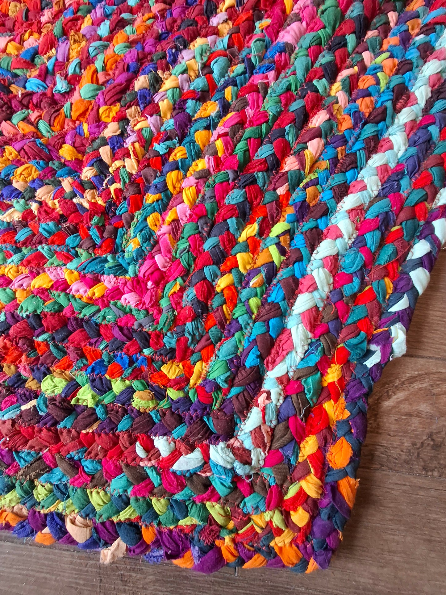Woven Heart Rug