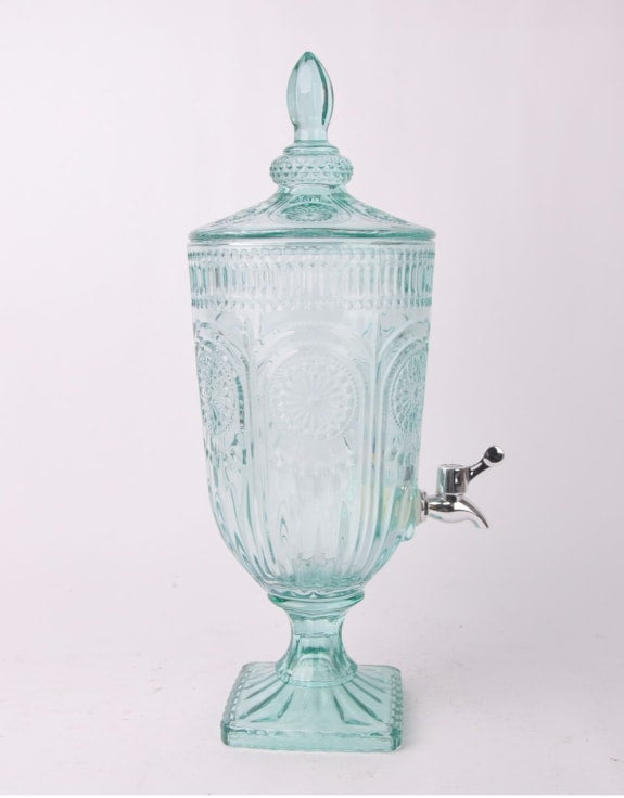Drinks Server: 3l patterned glass drinks server