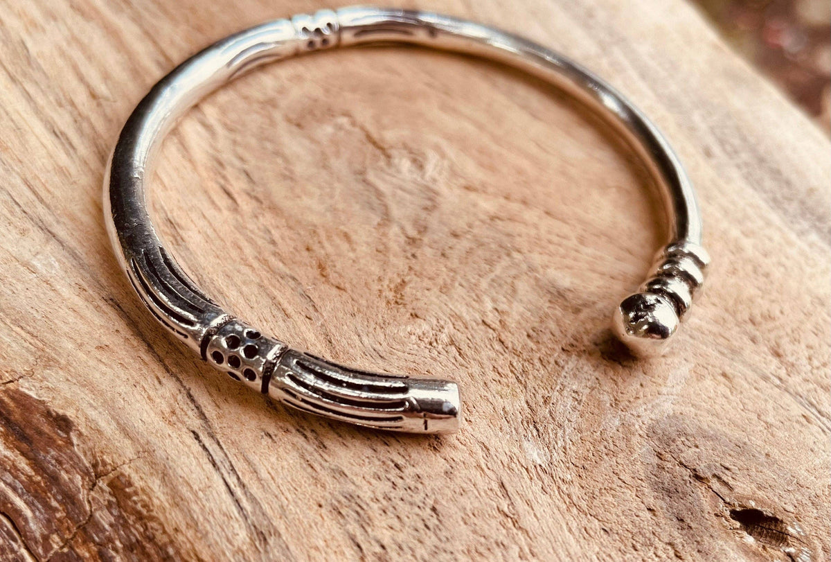 Tuareg Silver Bracelet / Large