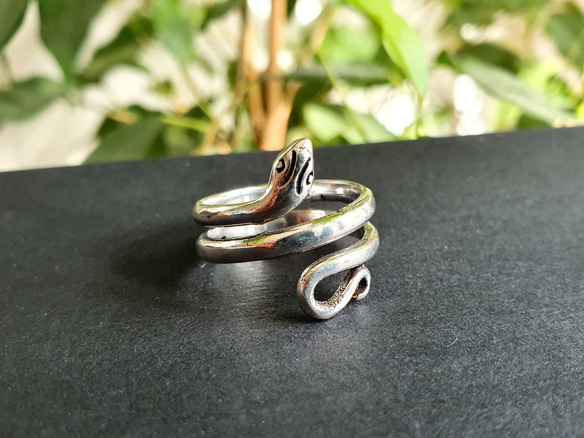 Silver Snake Ring
