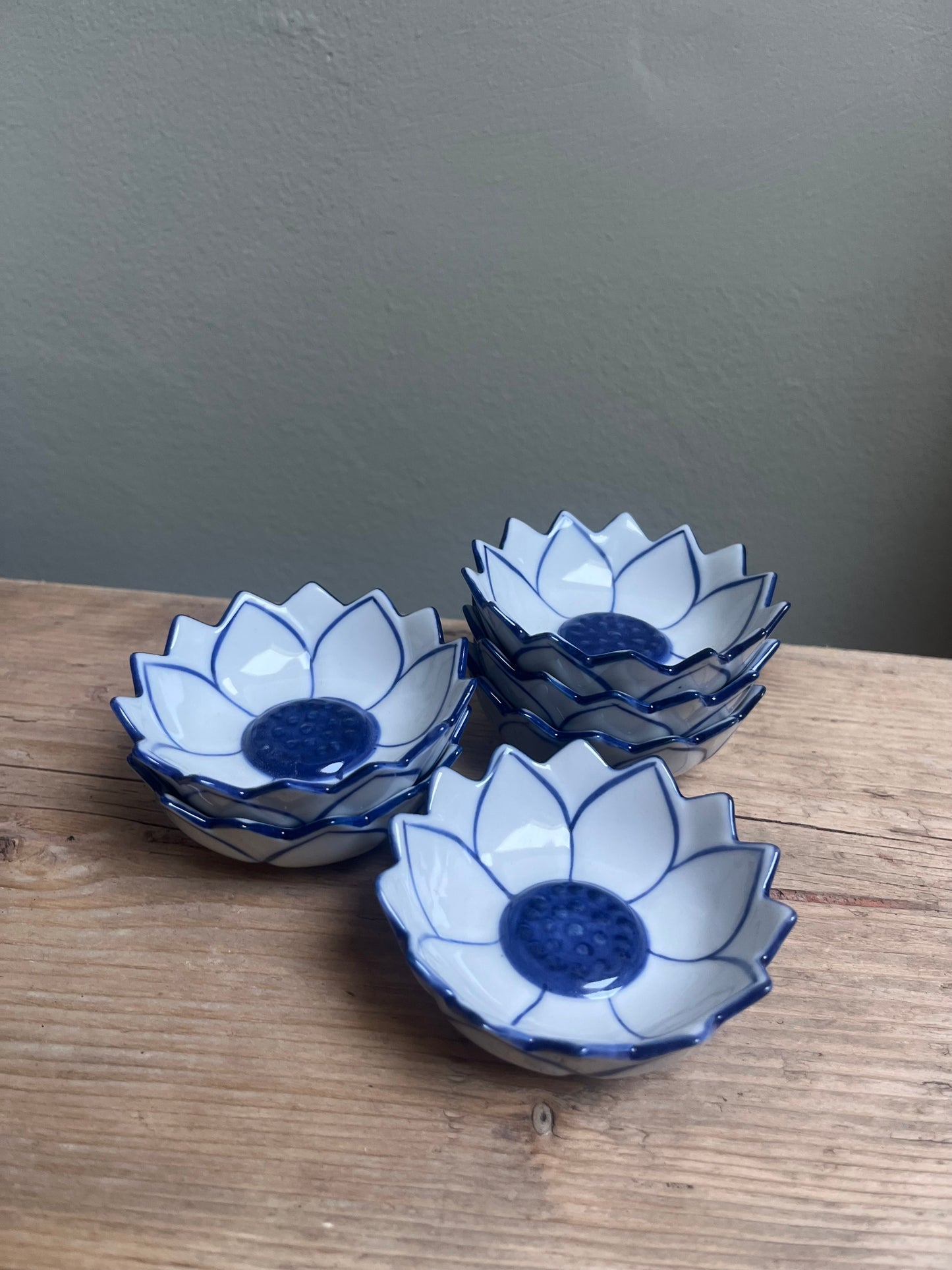 Mediterranean Lotus Flower Trinket Dish