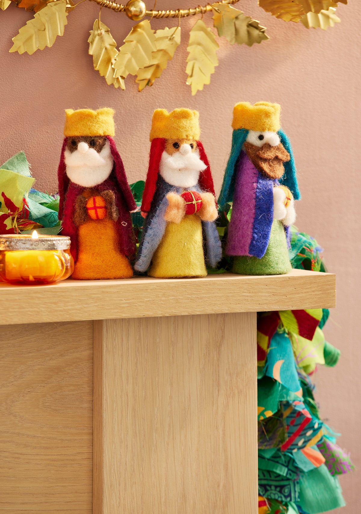 Three Wise Men in Felt