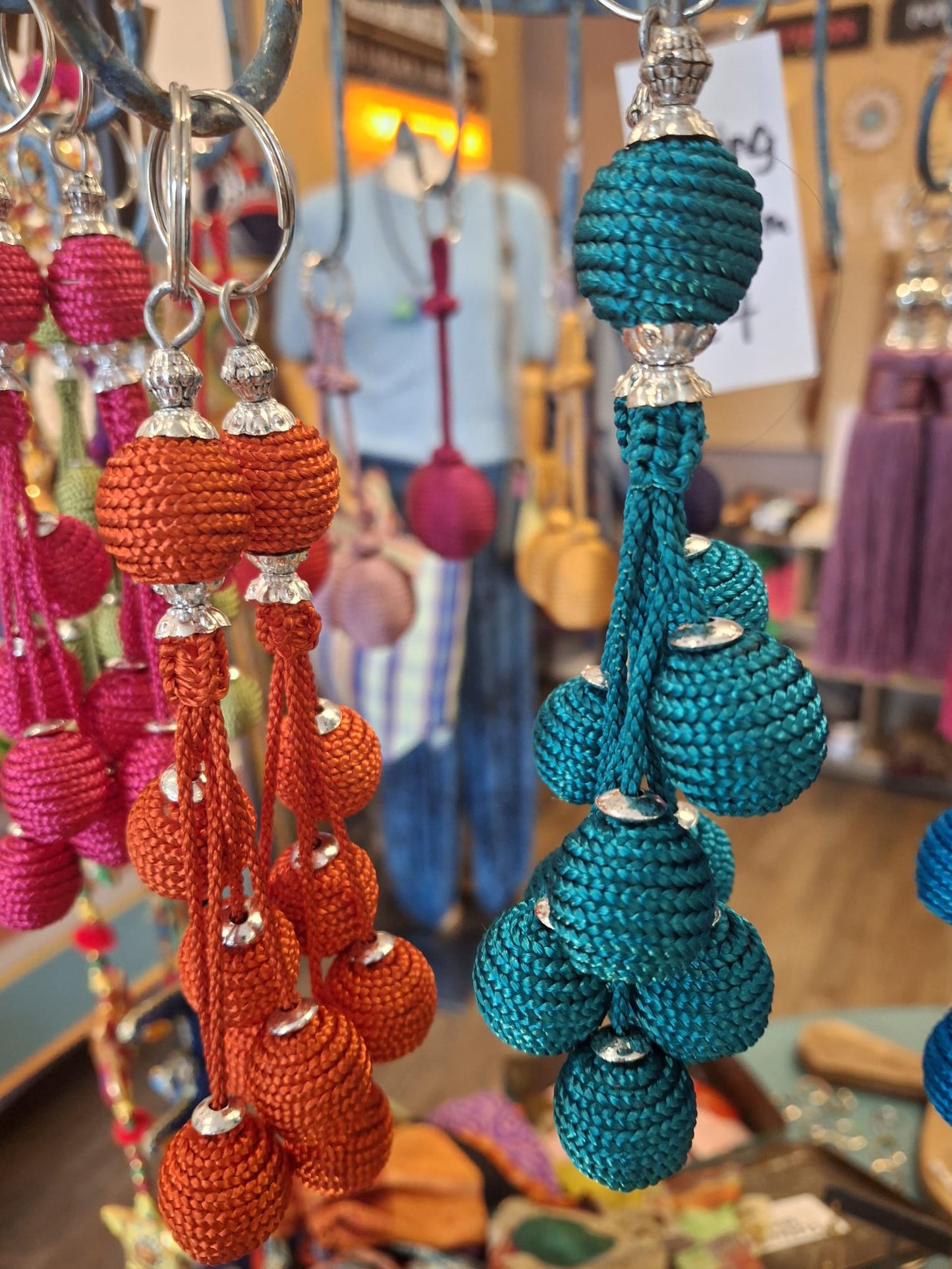 Key Ring: Multifunctional Balls Charm