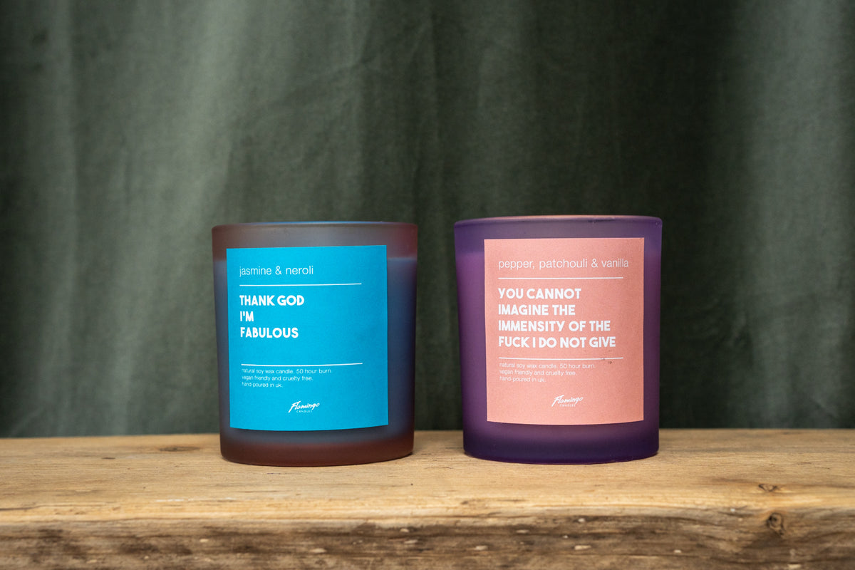 'You cannot imagine......' Candle