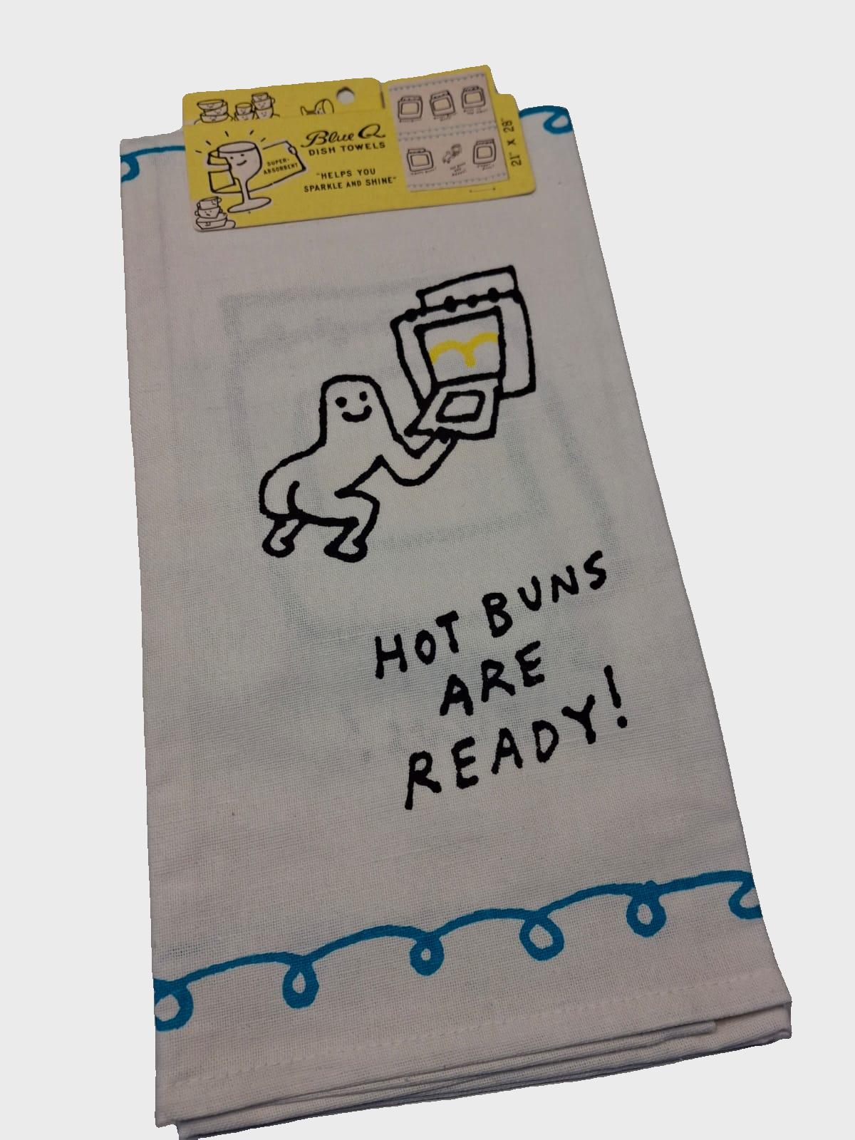Tea Towel: Hot Buns