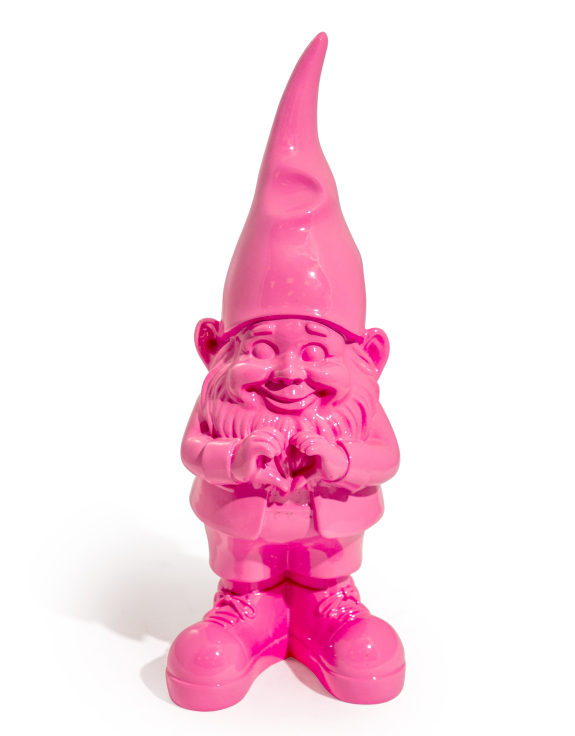 Ornament: "Heart Hands" Gnome Figure