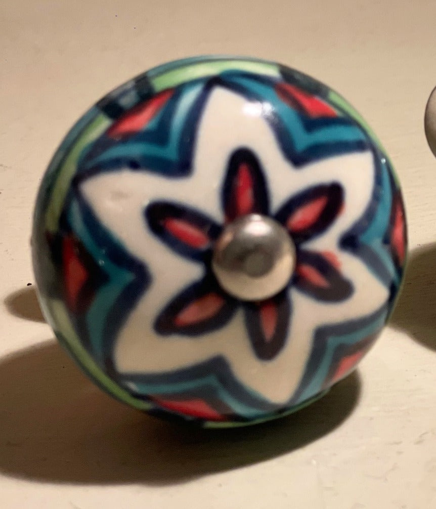 Knobs: Ceramic Door or Drawer Knobs