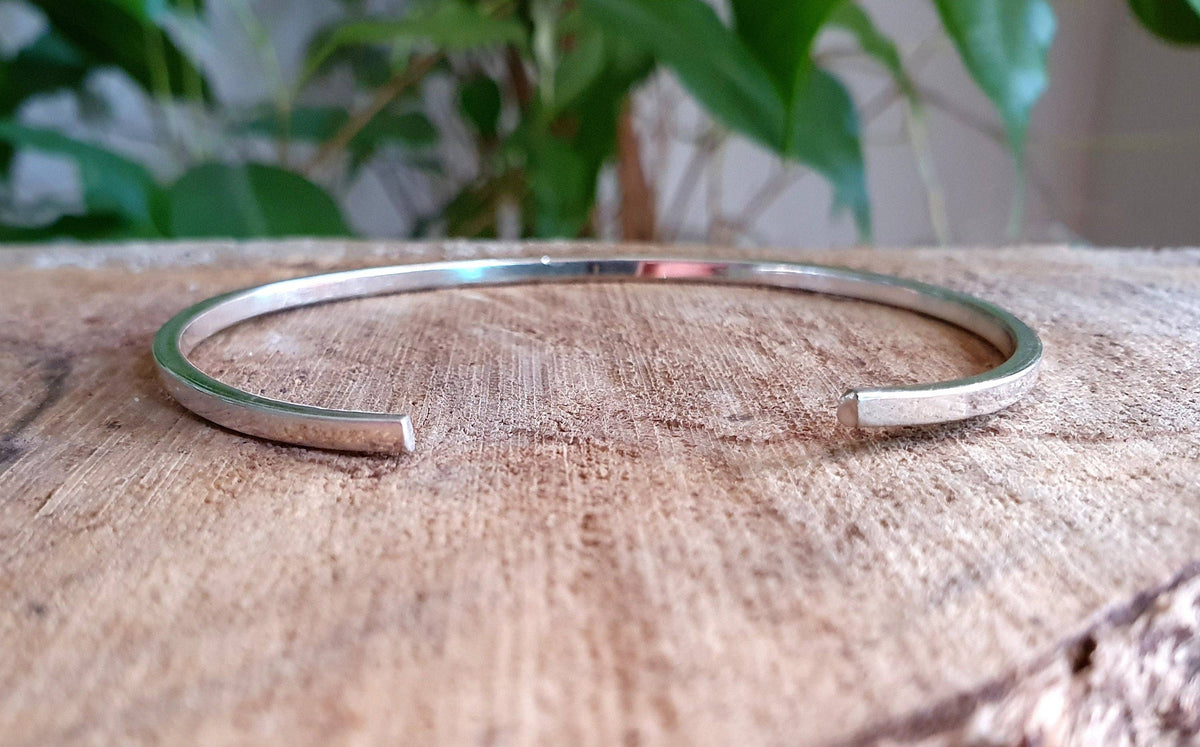 Minimalist Silver Bracelet