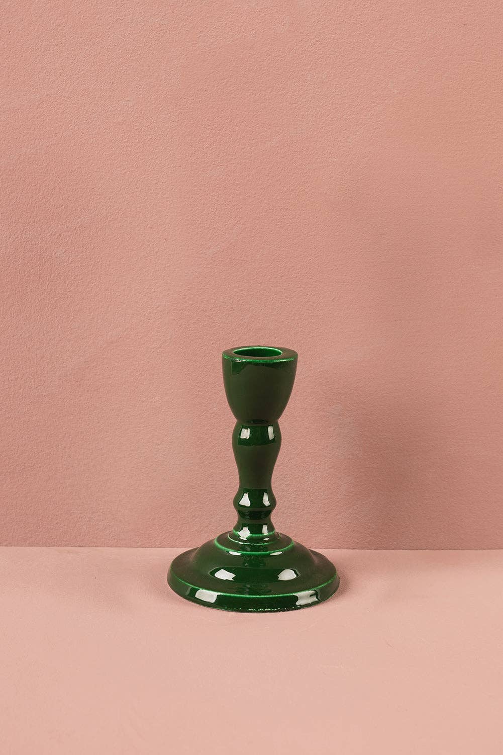 Moulded Metal Ceramic Candle Holders