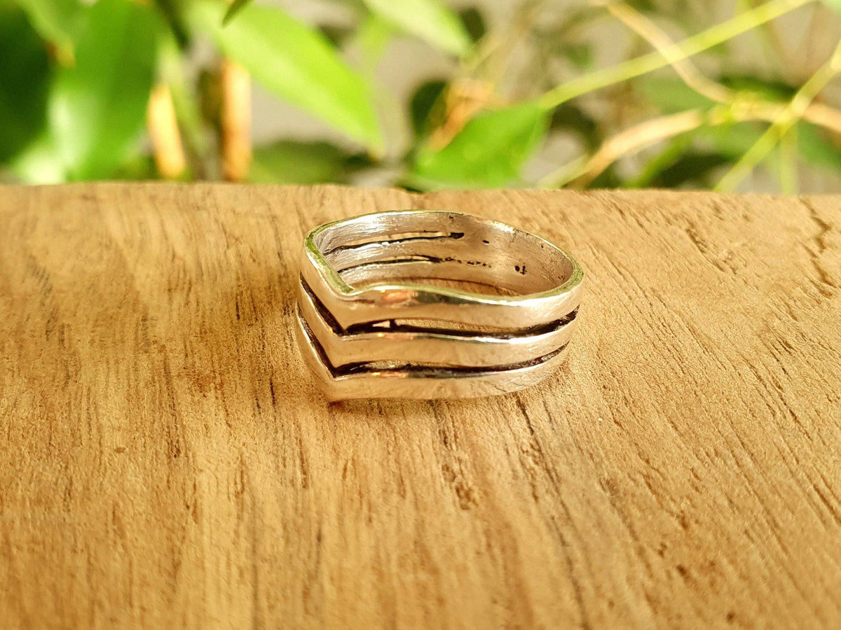 Boho Silver Ring