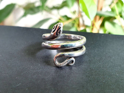 Silver Snake Ring