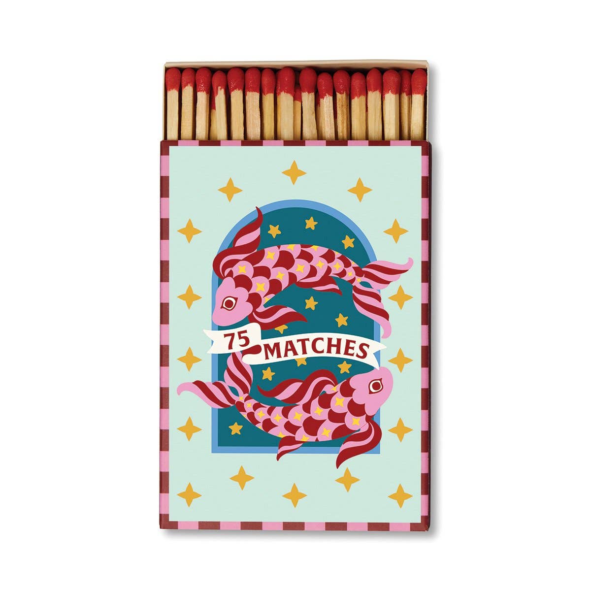 A Dopo Boxed Matches Koi Fish - 75 matches