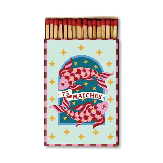 A Dopo Boxed Matches Koi Fish - 75 matches