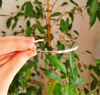 Minimalist Silver Bracelet
