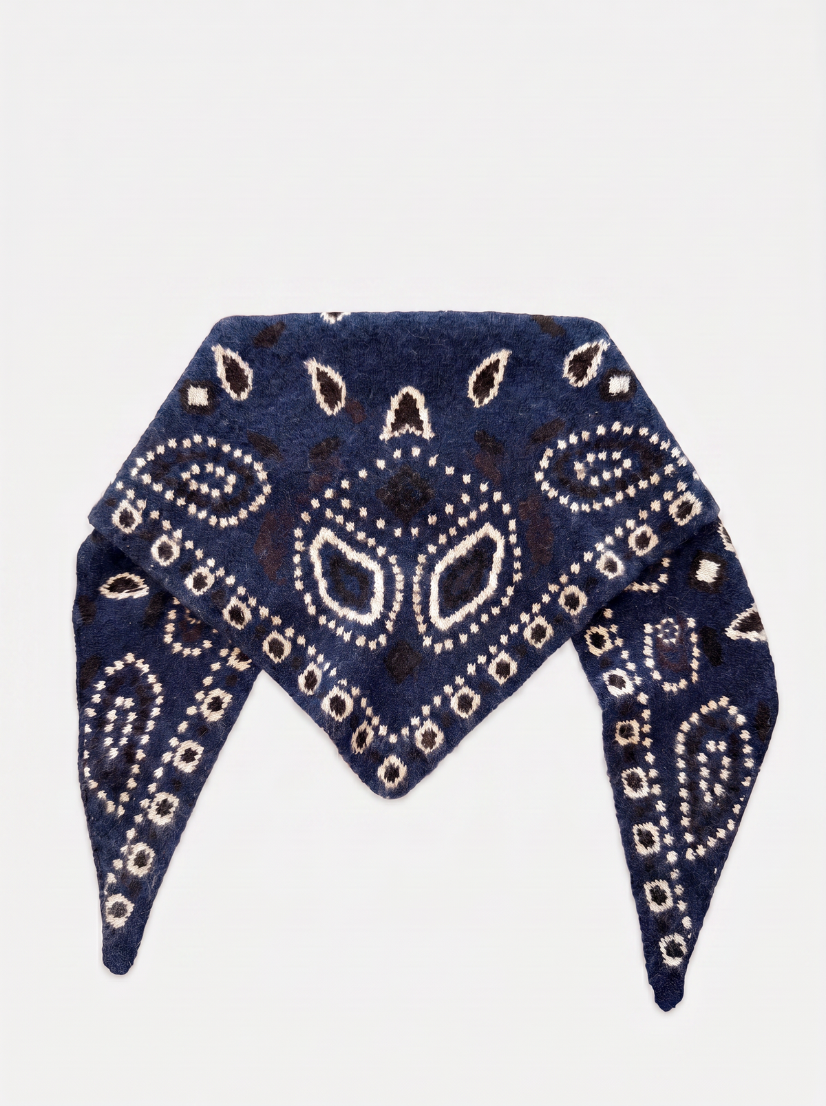 Supersoft Bandana Print Triangle Scarf