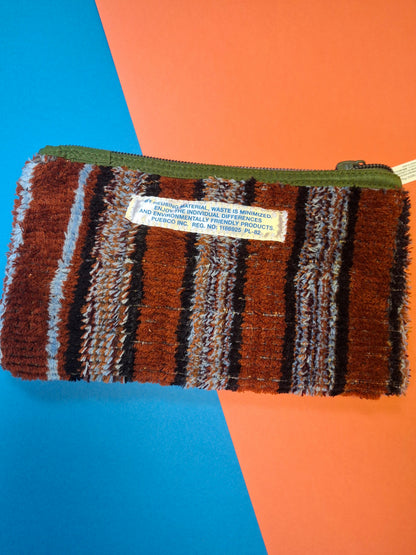 Recycled truck seat pouch