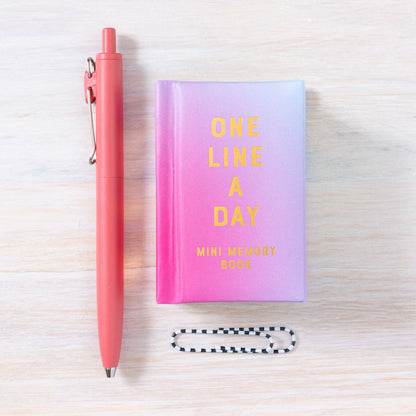 Radiant Glow Mini One Line a Day - A One-Year Memory Book