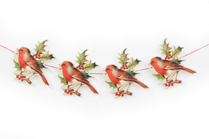 ROBIN AND HOLLY GARLAND