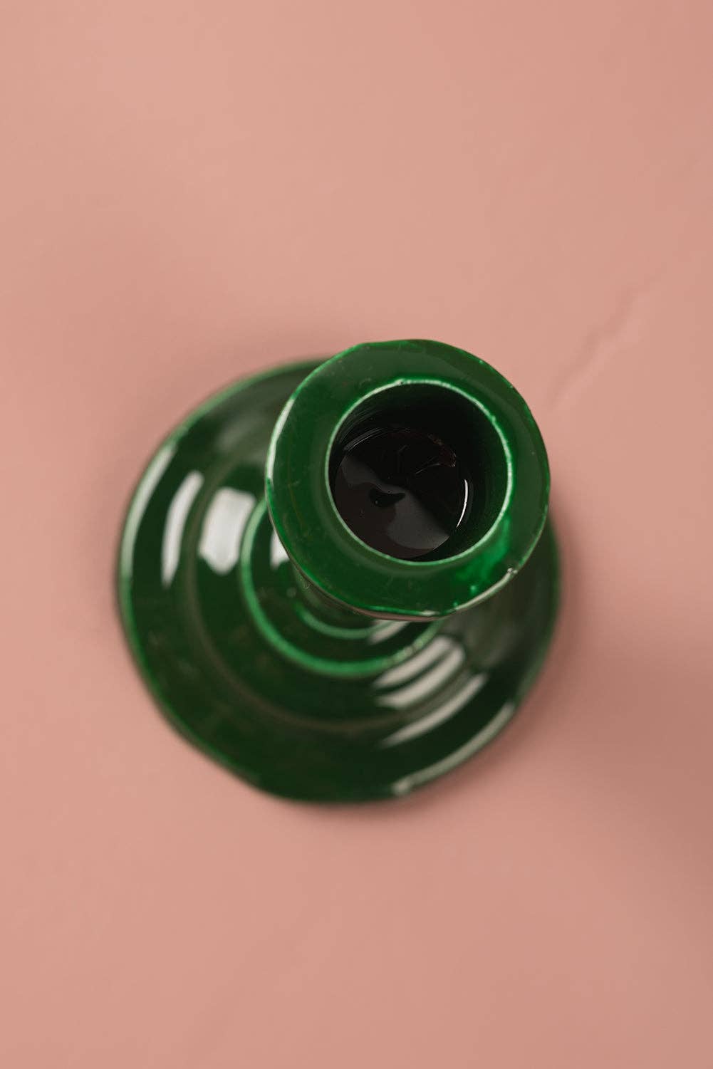 Moulded Metal Ceramic Candle Holders