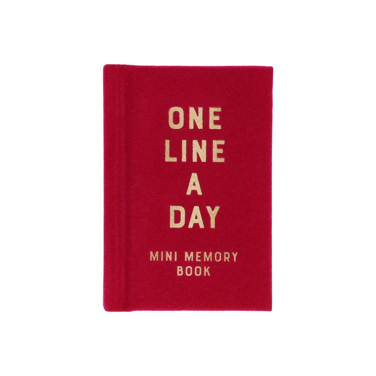 Rose Velvet Mini One Line a Day - A One-Year Memory Book