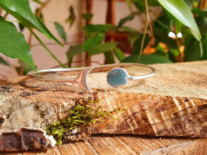 Earth + Moon Bracelet / Bangle