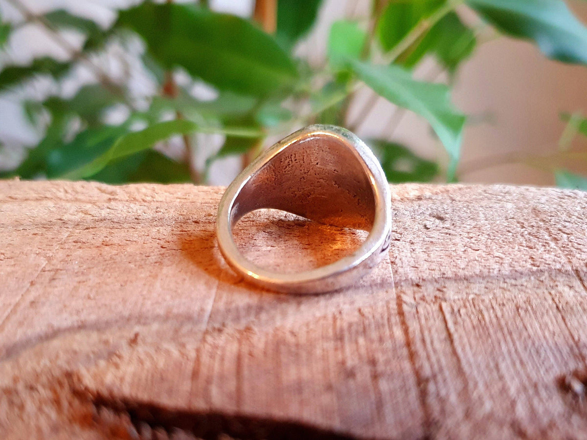 Aztec Silver Ring
