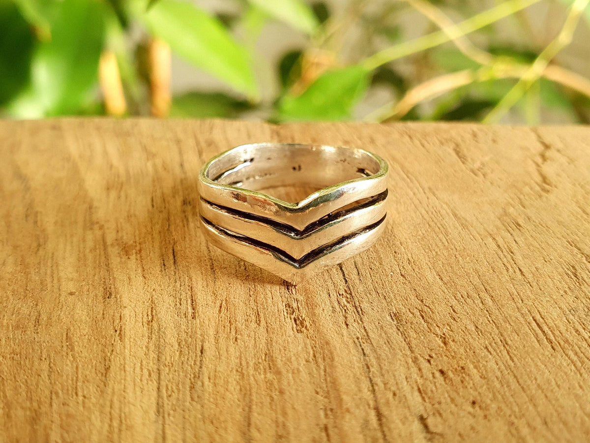 Boho Silver Ring