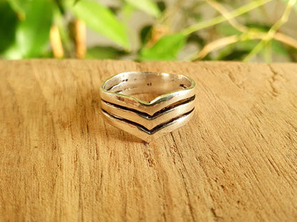 Boho Silver Ring