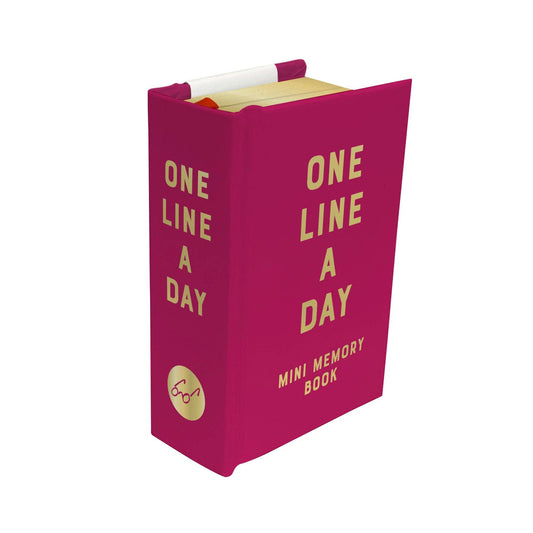 Rose Velvet Mini One Line a Day - A One-Year Memory Book