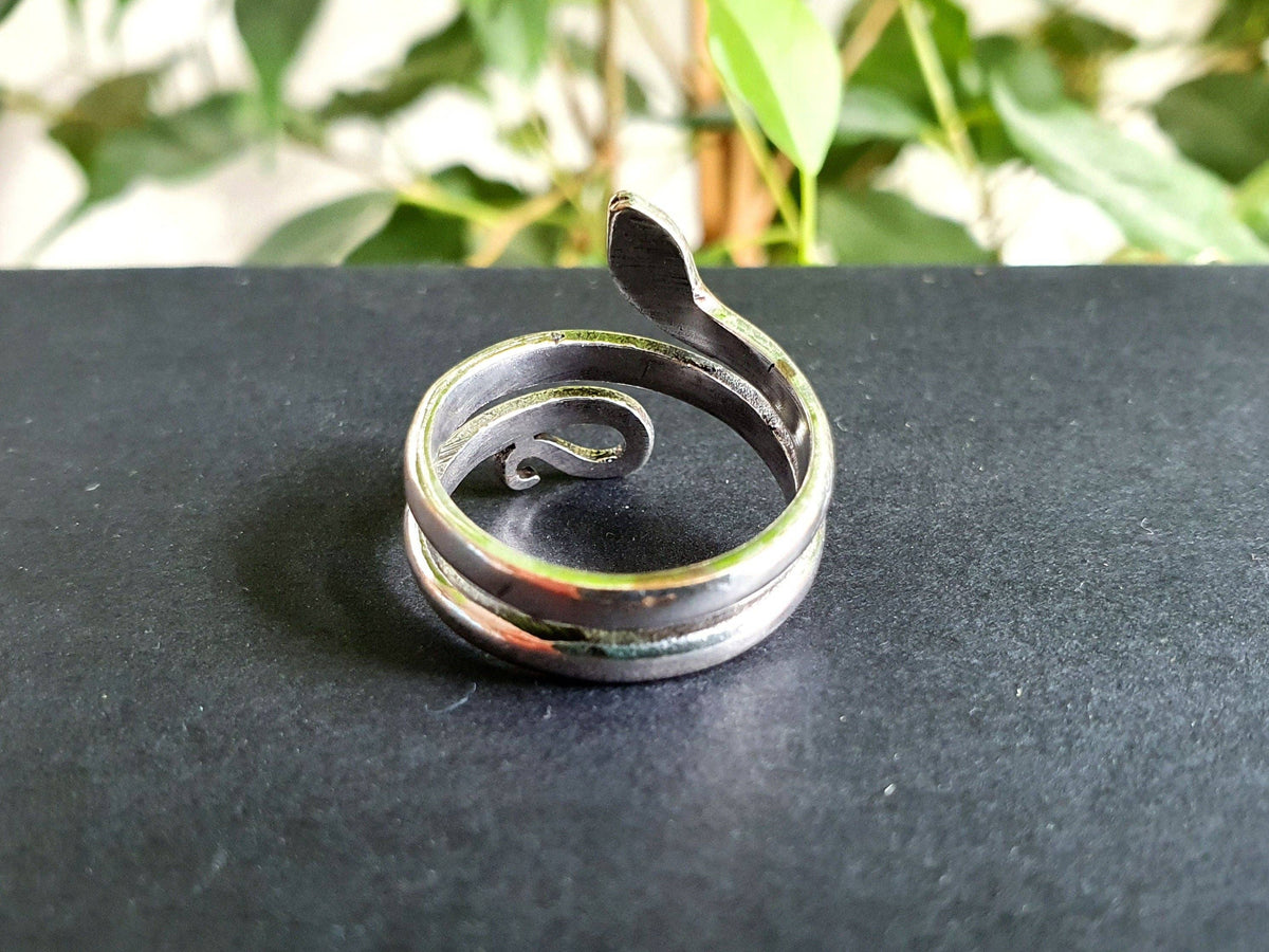 Silver Snake Ring