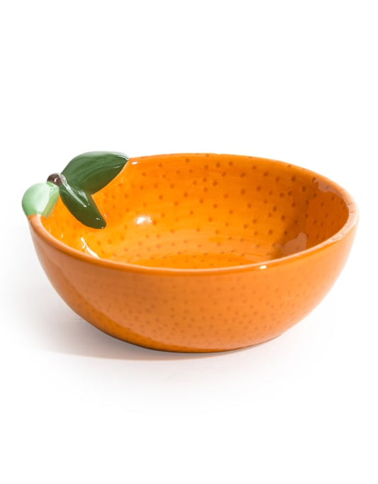 orange trinket dish