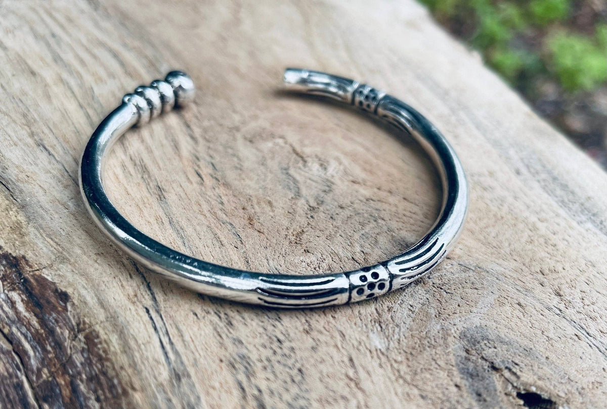 Tuareg Silver Bracelet / Large