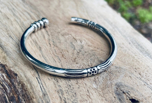 Tuareg Silver Bracelet / Large