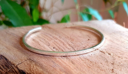 Minimalist Silver Bracelet