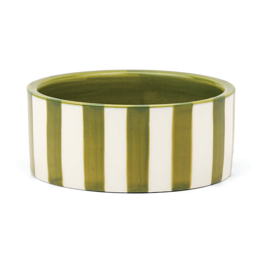The Izzy Wine Coaster - Green Stripe