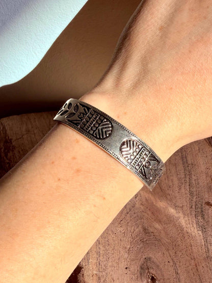 Silver Bracelet Tribal