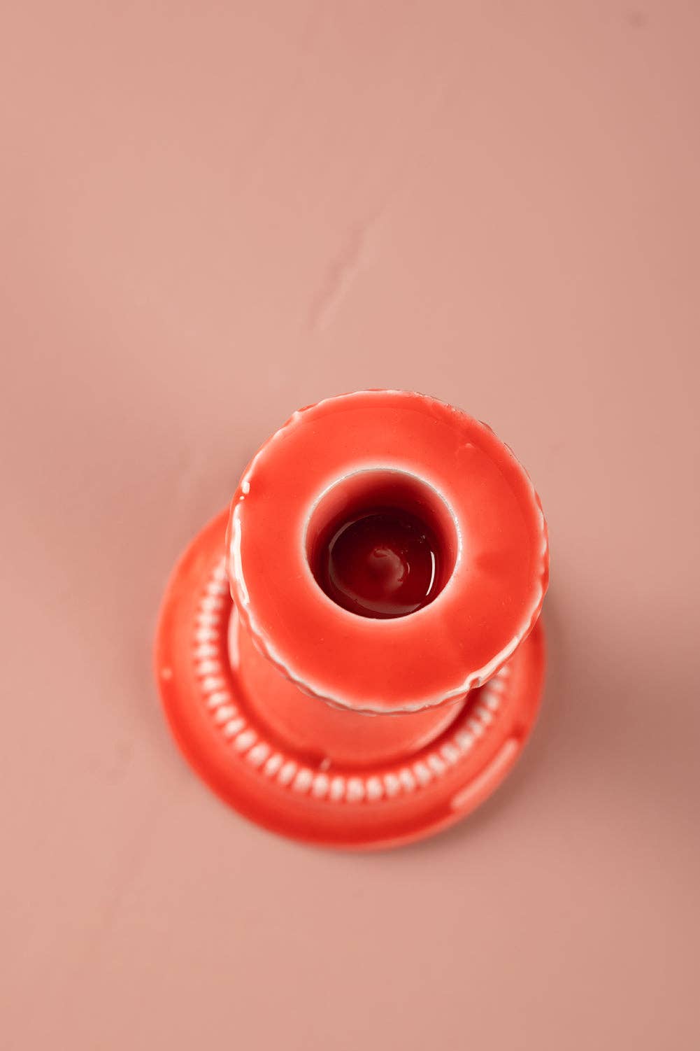 Moulded Metal Ceramic Candle Holders