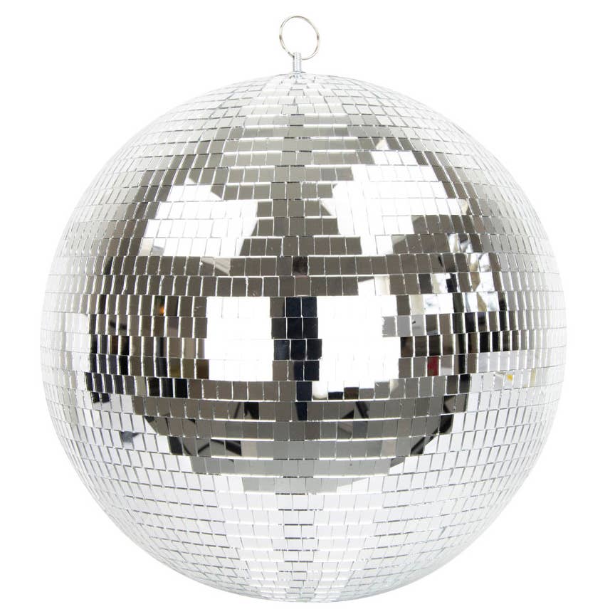 Silver Disco Ball 40cm