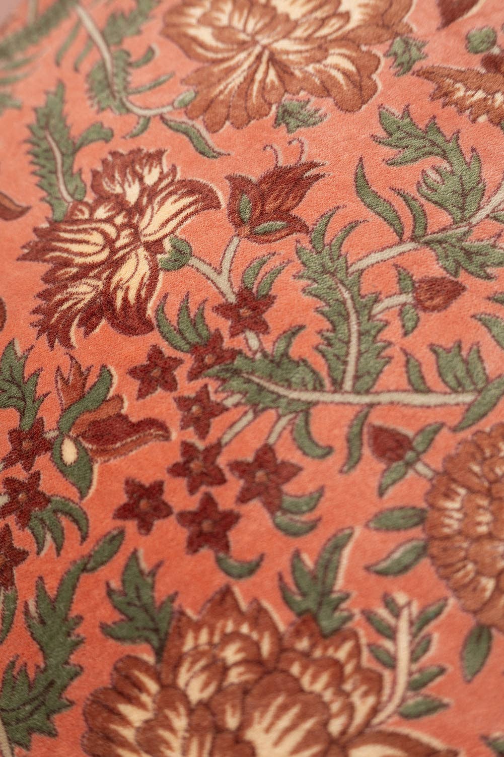 Dapple Foliage Velvet Cushion Cover