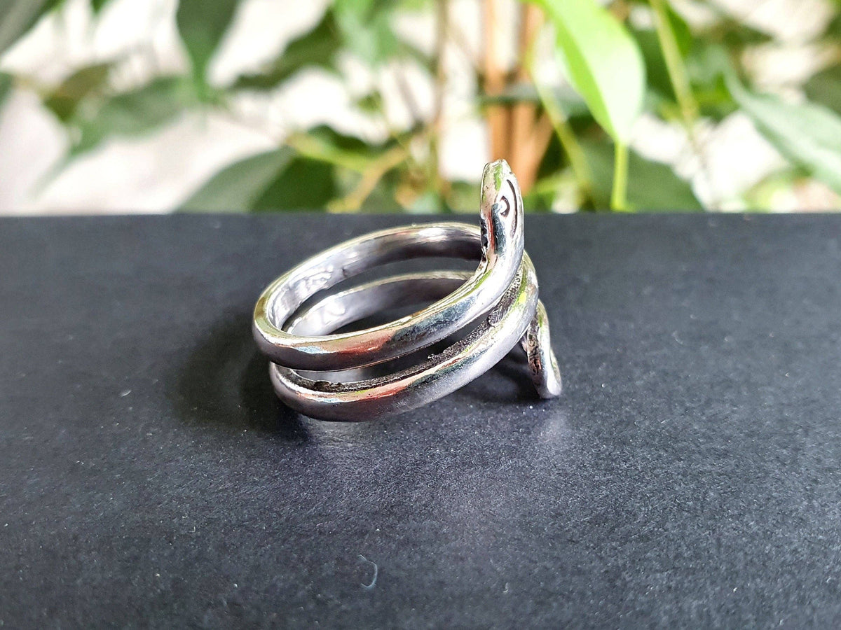 Silver Snake Ring