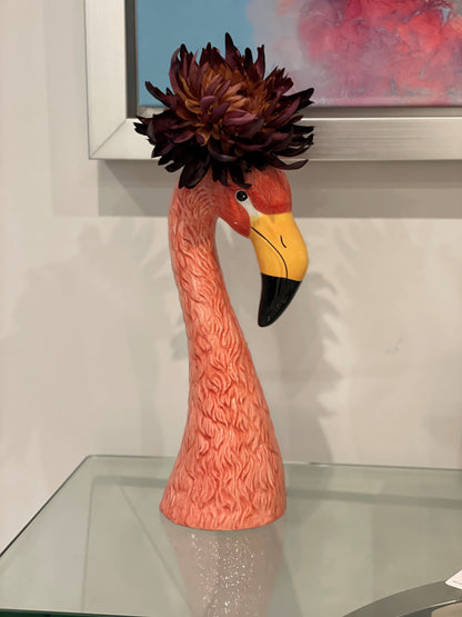 Vase: Large Flamingo