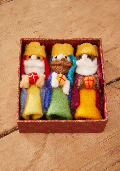 Three Wise Men in Felt