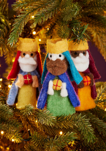 Three Wise Men in Felt