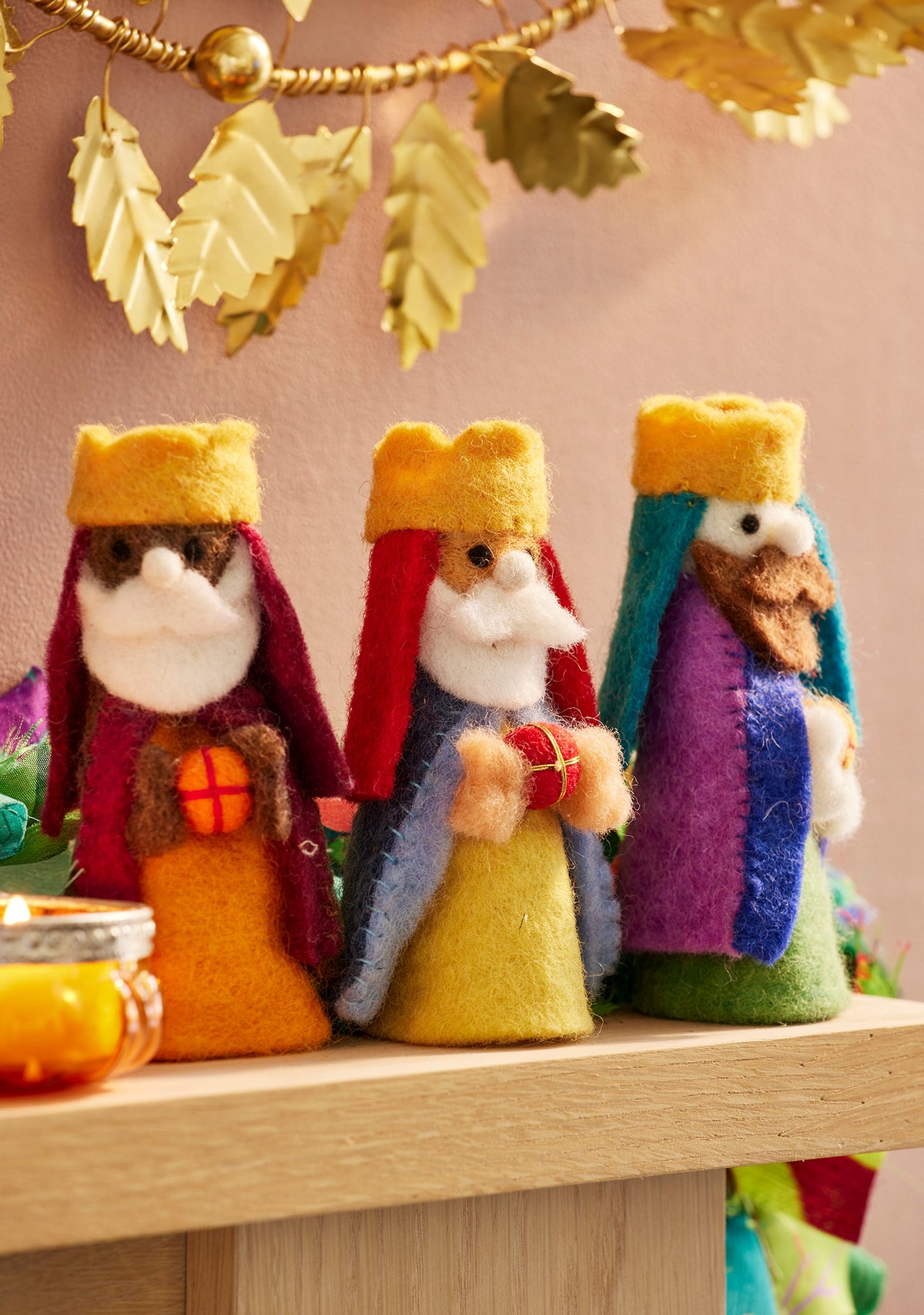 Three Wise Men in Felt