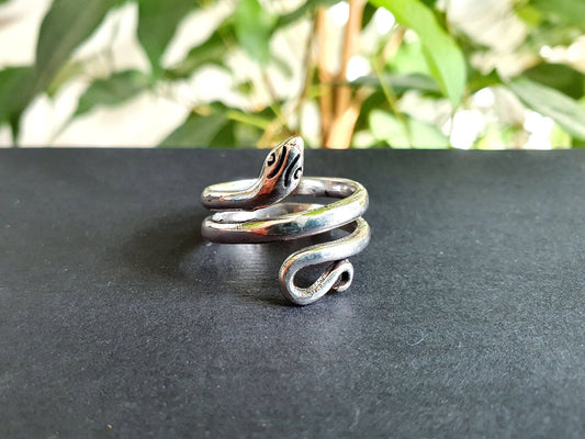 Silver Snake Ring