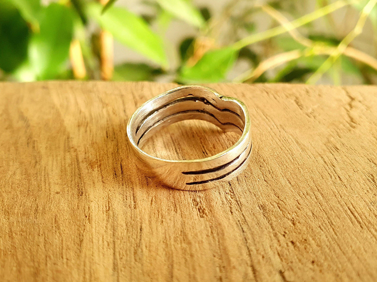Boho Silver Ring