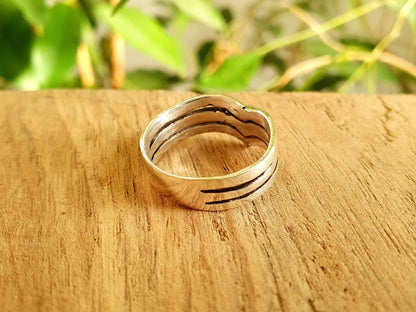 Boho Silver Ring
