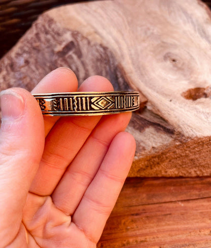 Tuareg Brass Bracelet