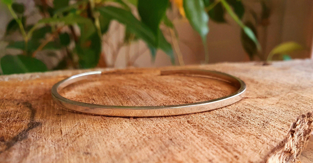 Minimalist Silver Bracelet