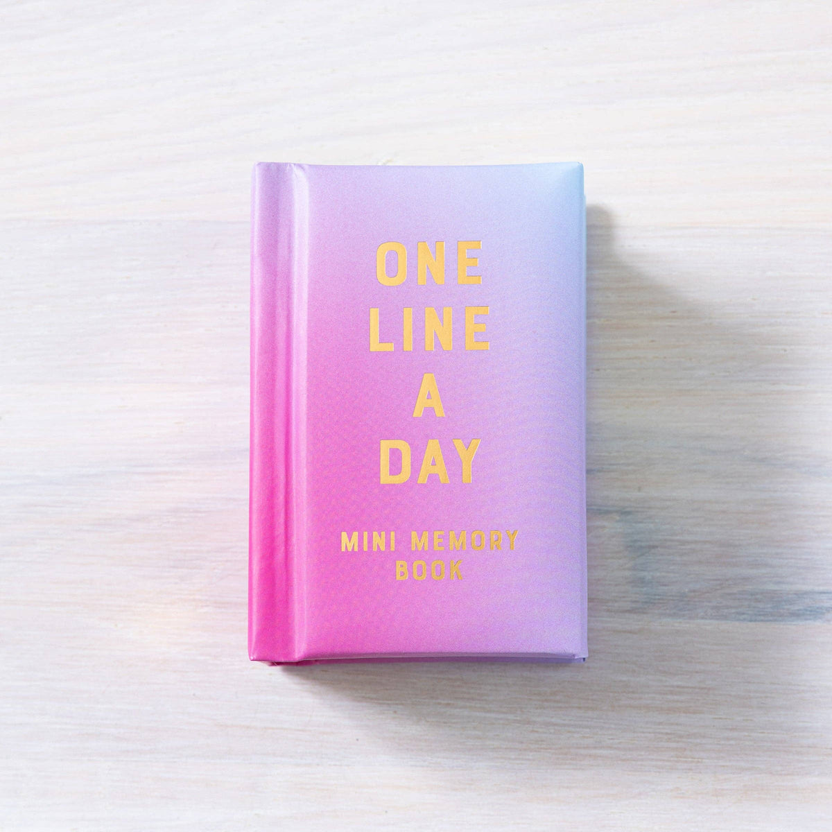 Radiant Glow Mini One Line a Day - A One-Year Memory Book